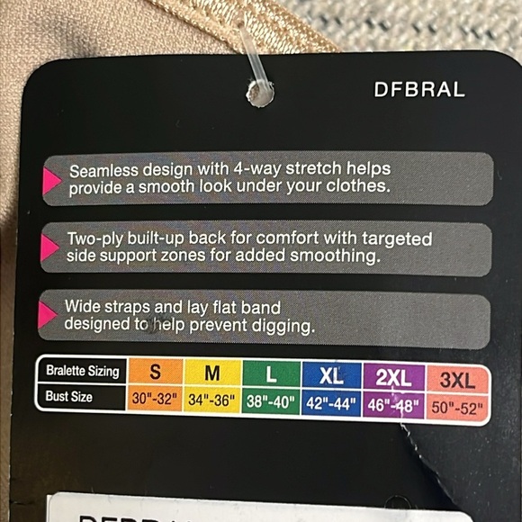 Bali One Smooth U Bralette Smooth support bra - Picture 5 of 9